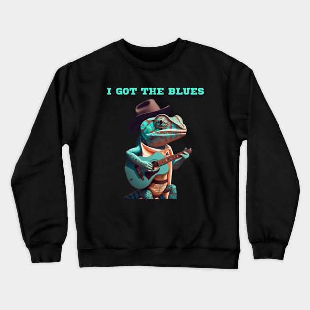 I got the blues Crewneck Sweatshirt by TshirtMA